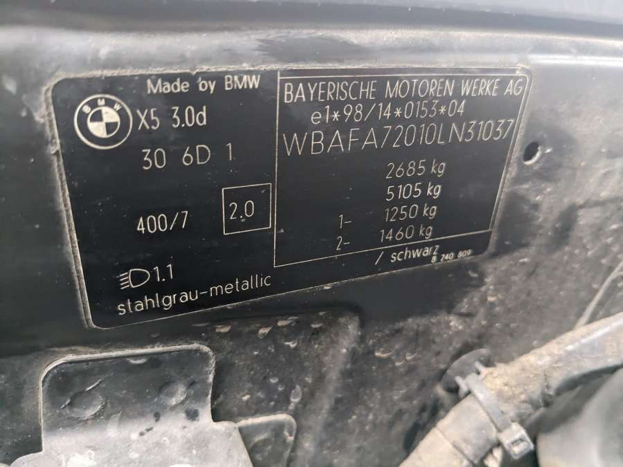 Крыло переднее левое BMW X5 (E53) (1999-2006) Внедорожник 5дв. 2001г. | Фото № 12 Крыло переднее левое BMW X5 (E53) (1999-2006) Внедорожник 5дв. 2001г. - Фото 12