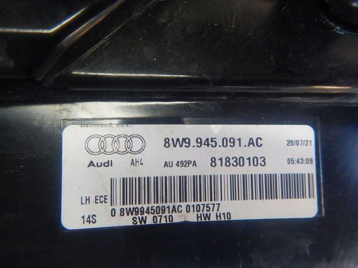 8W9945091ACAUDI8W9945091AC Фонарь задний левый Audi A4 B9 (2015-2019) 2015г. | Фото № 6 8W9945091ACAUDI8W9945091AC Фонарь задний левый Audi A4 B9 (2015-2019) 2015г. - Фото 6