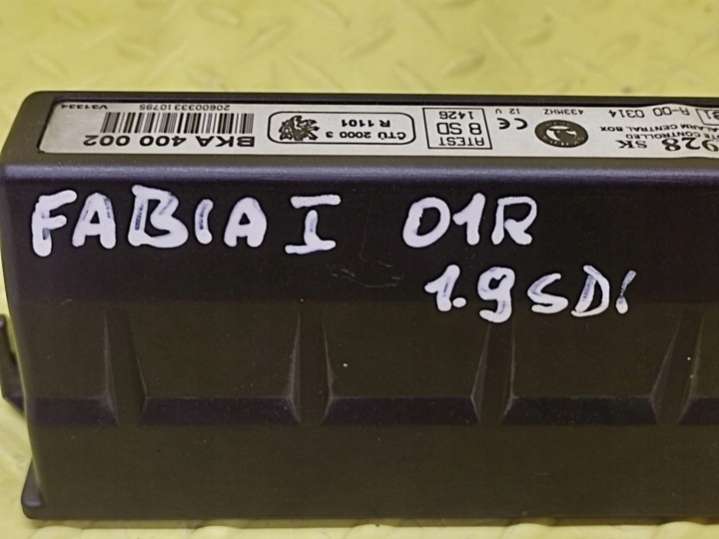 BKA400002 Блок управления (другие) Skoda Fabia 1 поколение (1999-2004) 1999г. | Фото № 5 BKA400002 Блок управления (другие) Skoda Fabia 1 поколение (1999-2004) 1999г. - Фото 5