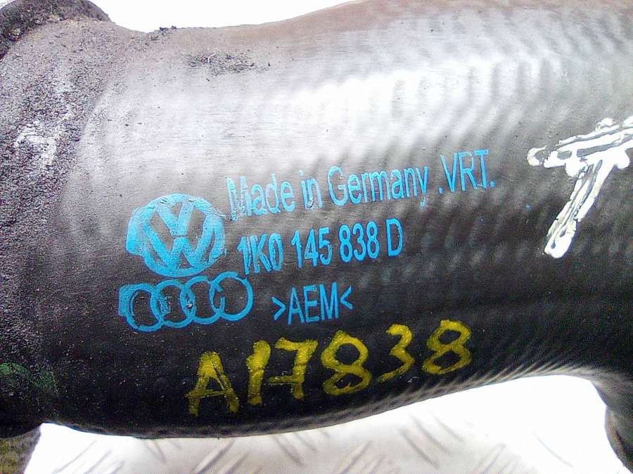 1K0145838D1K0145838F Патрубок интеркулера SEAT Toledo 3 2007г. | Фото № 3 1K0145838D1K0145838F Патрубок интеркулера SEAT Toledo 3 2007г. - Фото 3