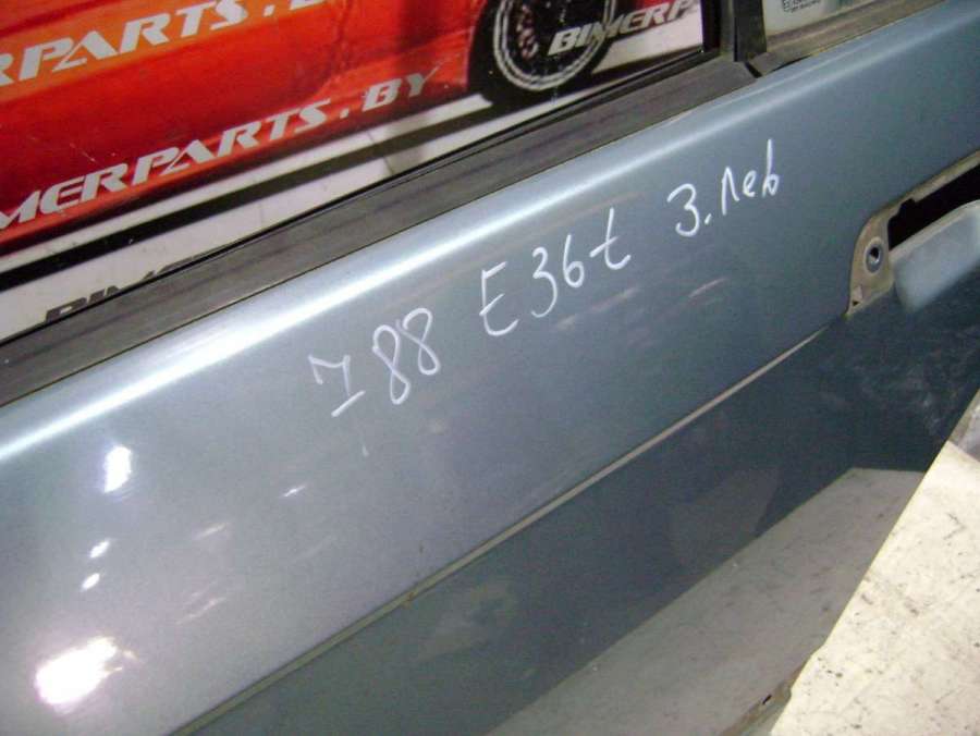 Дверь задняя левая BMW 3 E36 1997г. | Фото № 2 Дверь задняя левая BMW 3 E36 1997г. - Фото 2
