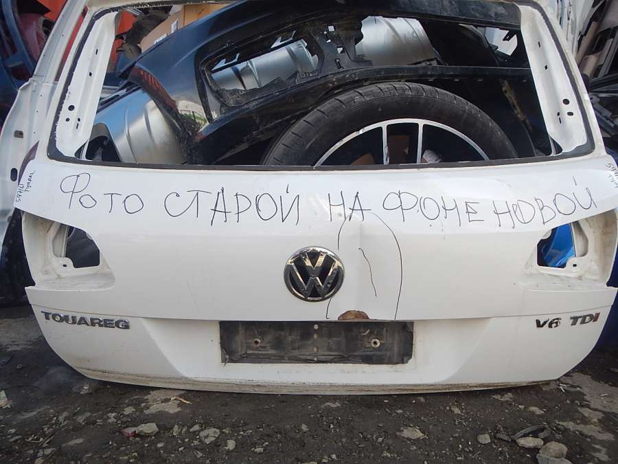 7P6827025B Дверь багажника  Volkswagen Touareg 0000г. | Фото № 2  7P6827025B Дверь багажника  Volkswagen Touareg 0000г. - Фото 2