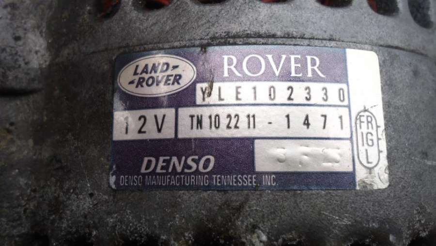 YLE102330 Генератор  Rover 75 1 поколение 1999г. | Фото № 3  YLE102330 Генератор  Rover 75 1 поколение 1999г. - Фото 3