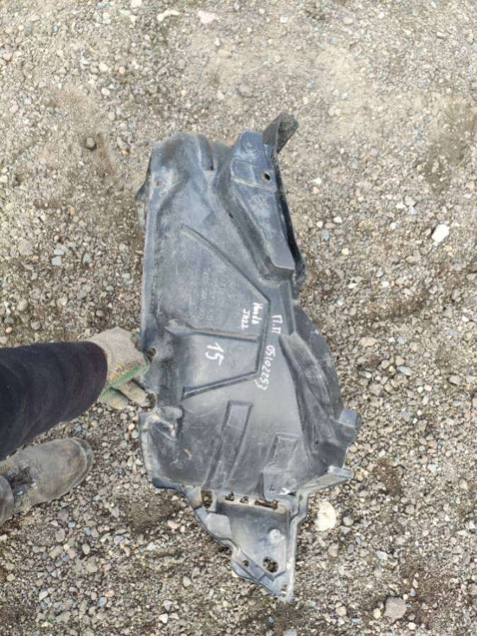 Защита арок передняя правая (подкрылок) Honda Jazz 1 2006г. | Фото № 1 Защита арок передняя правая (подкрылок) Honda Jazz 1 2006г. - Фото 1