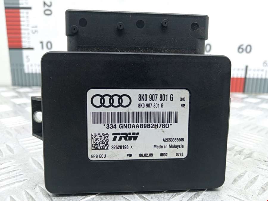 32620198A Блок управления стояночного тормоза (электроручник) Audi A4 B8 (2007-2015) Седан 2009г. | Фото № 1 32620198A Блок управления стояночного тормоза (электроручник) Audi A4 B8 (2007-2015) Седан 2009г. - Фото 1