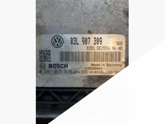 03L907309 Блок управления двигателем Volkswagen Passat 6 2008г. | Фото № 2 03L907309 Блок управления двигателем Volkswagen Passat 6 2008г. - Фото 2