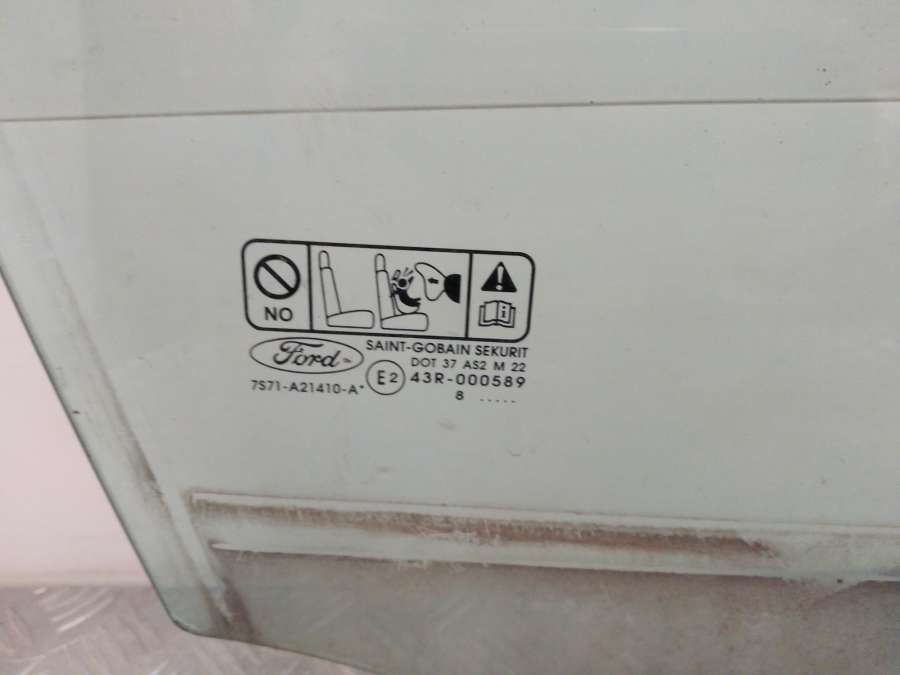 7S71-A21410-A Стекло двери передней правой Ford Mondeo 4 2008г. | Фото № 2 7S71-A21410-A Стекло двери передней правой Ford Mondeo 4 2008г. - Фото 2