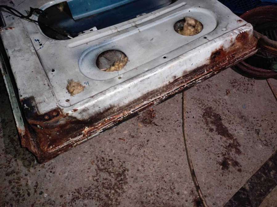 Дверь задняя левая Ford Transit 2 restailing 1996г. | Фото № 10 Дверь задняя левая Ford Transit 2 restailing 1996г. - Фото 10