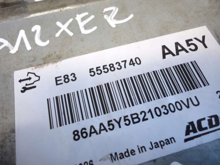 A12XER 55583740 Блок управления двигателем Opel Corsa D (2006-2011) 2006г. | Фото № 4 A12XER 55583740 Блок управления двигателем Opel Corsa D (2006-2011) 2006г. - Фото 4