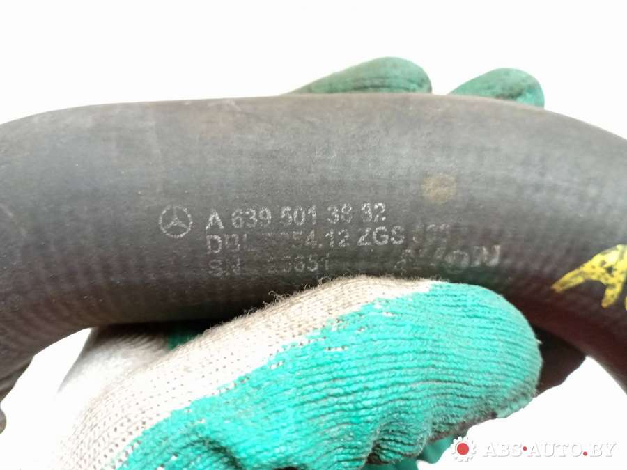 A6395013882 Патрубок (трубопровод, шланг)  Mercedes-Benz Viano W639 2007г. | Фото № 3  A6395013882 Патрубок (трубопровод, шланг)  Mercedes-Benz Viano W639 2007г. - Фото 3