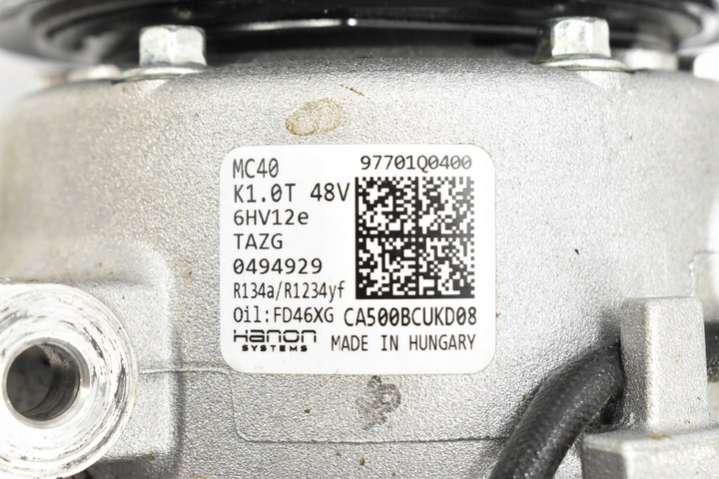 97701Q040097701-Q0400 Компрессор кондиционера Hyundai Bayon 1 поколение (2021-2024) 2021г. | Фото № 5 97701Q040097701-Q0400 Компрессор кондиционера Hyundai Bayon 1 поколение (2021-2024) 2021г. - Фото 5