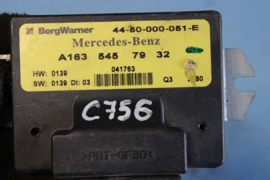 A1635457932 Блок управления раздаточной коробки  Mercedes ML W163 2000г. | Фото № 2  A1635457932 Блок управления раздаточной коробки  Mercedes ML W163 2000г. - Фото 2