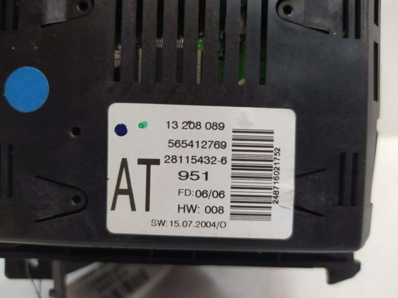 13208089 Дисплей Opel Zafira B (2005-2012) 2007г. | Фото № 3 13208089 Дисплей Opel Zafira B (2005-2012) 2007г. - Фото 3