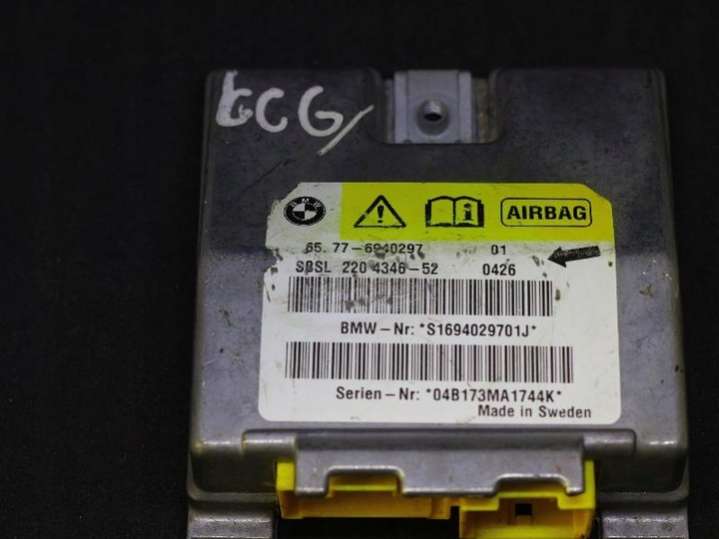 6940297 Блок AirBag  BMW 5 E60/E61 (2002-2007) 2002г. | Фото № 1  6940297 Блок AirBag  BMW 5 E60/E61 (2002-2007) 2002г. - Фото 1