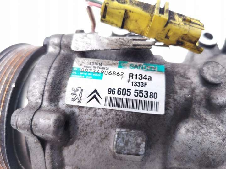 9660555380 Компрессор кондиционера Peugeot 2008 1 поколение (2013-2016) 2013г. | Фото № 7 9660555380 Компрессор кондиционера Peugeot 2008 1 поколение (2013-2016) 2013г. - Фото 7