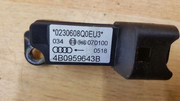 4B0959643B Датчик удара Audi A6 C5/4B (1997-2004) 1997г. | Фото № 3 4B0959643B Датчик удара Audi A6 C5/4B (1997-2004) 1997г. - Фото 3