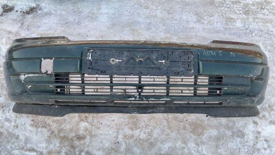 Бампер передний Opel Astra G 1998г. | Фото № 1 Бампер передний Opel Astra G 1998г. - Фото 1