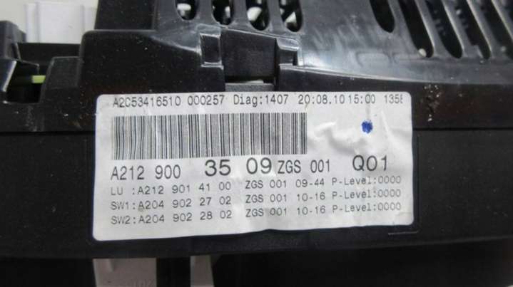 A2129003509 Щиток приборов (приборная панель)  Mercedes E W212/S212/C207/A207 (2009-2013) 2009г. | Фото № 5  A2129003509 Щиток приборов (приборная панель)  Mercedes E W212/S212/C207/A207 (2009-2013) 2009г. - Фото 5
