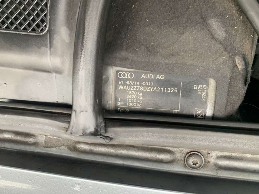 8D0839016A Замок двери задней правой Audi A4 B5 (1994-2001) Универсал 2000г. | Фото № 9 8D0839016A Замок двери задней правой Audi A4 B5 (1994-2001) Универсал 2000г. - Фото 9