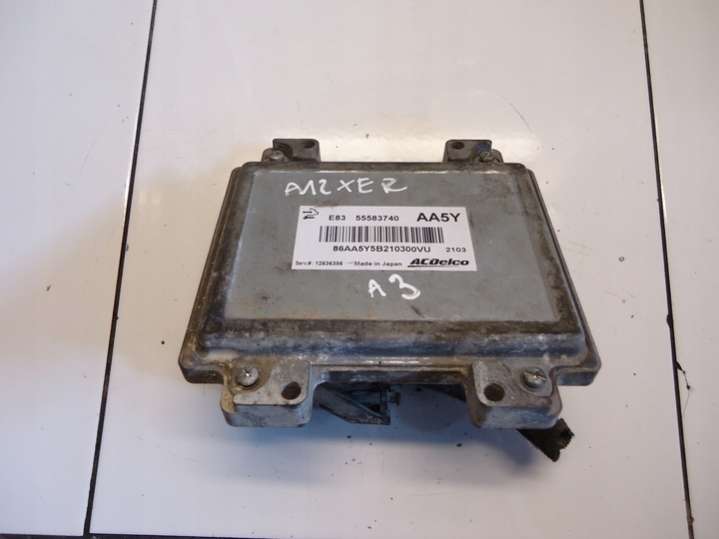 A12XER 55583740 Блок управления двигателем Opel Corsa D (2006-2011) 2006г. | Фото № 3 A12XER 55583740 Блок управления двигателем Opel Corsa D (2006-2011) 2006г. - Фото 3