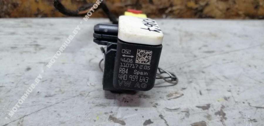 4H0959643 Датчик удара Audi A6 2012г. | Фото № 3 4H0959643 Датчик удара Audi A6 2012г. - Фото 3