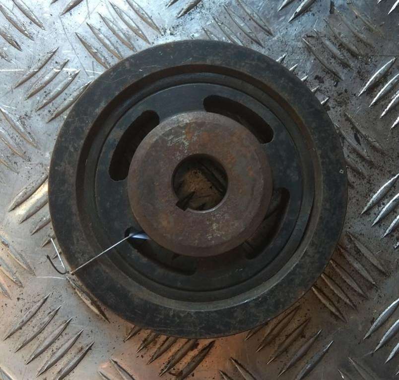 Шкив коленвала  Chevrolet Aveo T200 2005г. | Фото № 2   Шкив коленвала  Chevrolet Aveo T200 2005г. - Фото 2