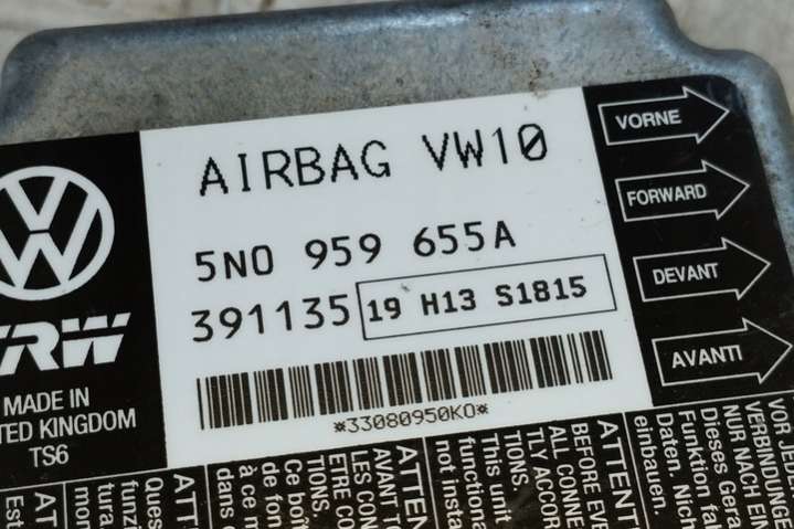5N0959655A Блок AirBag Volkswagen Passat B7 (2010-2015) 2010г. | Фото № 4 5N0959655A Блок AirBag Volkswagen Passat B7 (2010-2015) 2010г. - Фото 4