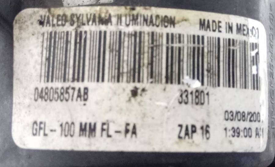 04805857AB Фара противотуманная левая Chrysler 300C 2008г. | Фото № 3 04805857AB Фара противотуманная левая Chrysler 300C 2008г. - Фото 3