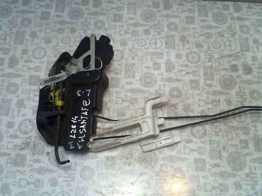 Замок двери задней левой Hyundai Santa Fe 1 (SM) (2000-2006) Внедорожник 2002г. | Фото № 1 Замок двери задней левой Hyundai Santa Fe 1 (SM) (2000-2006) Внедорожник 2002г. - Фото 1