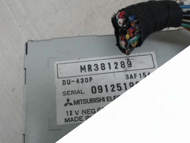 MR381289 Дисплей компьютера Mitsubishi Space Star (1998-2004) Минивен 2000г. | Фото № 2 MR381289 Дисплей компьютера Mitsubishi Space Star (1998-2004) Минивен 2000г. - Фото 2