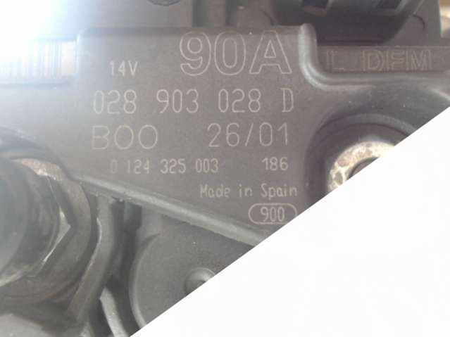 Генератор Volkswagen Bora (1998 - 2005) Универсал 2003г. | Фото № 4 Генератор Volkswagen Bora (1998 - 2005) Универсал 2003г. - Фото 4