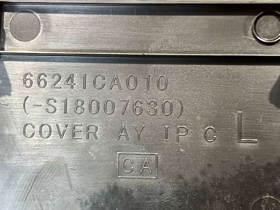 66241CA010 Пластик салона  Subaru BRZ 2020г. | Фото № 2  66241CA010 Пластик салона  Subaru BRZ 2020г. - Фото 2