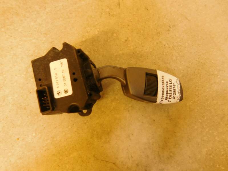 6911519 Переключатель дворников  BMW 7 седан 2006г. | Фото № 2  6911519 Переключатель дворников  BMW 7 седан 2006г. - Фото 2