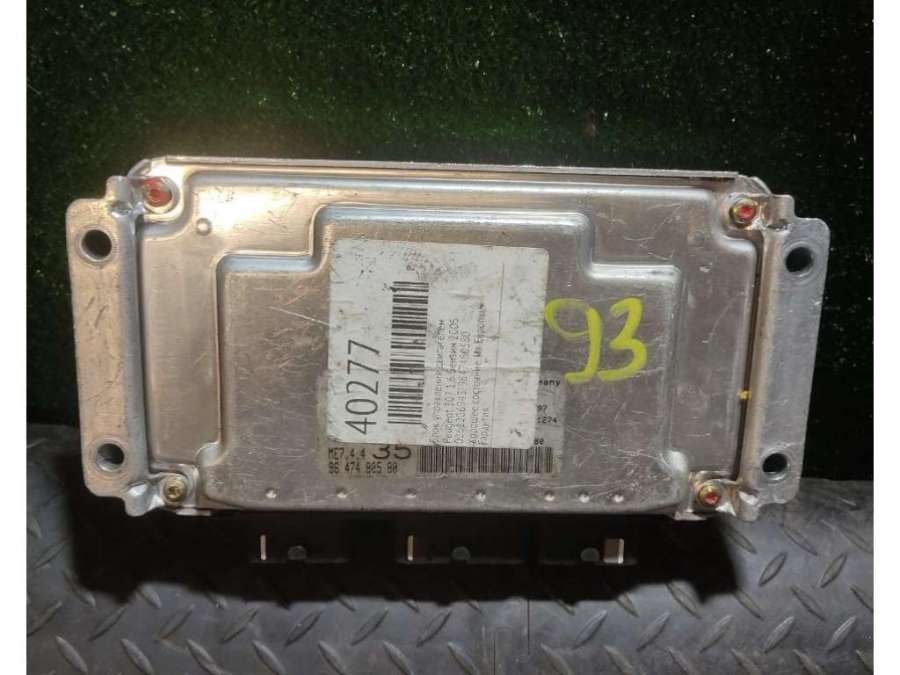 9647480580 Блок управления двигателем  Peugeot 307 2003г. | Фото № 1  9647480580 Блок управления двигателем  Peugeot 307 2003г. - Фото 1