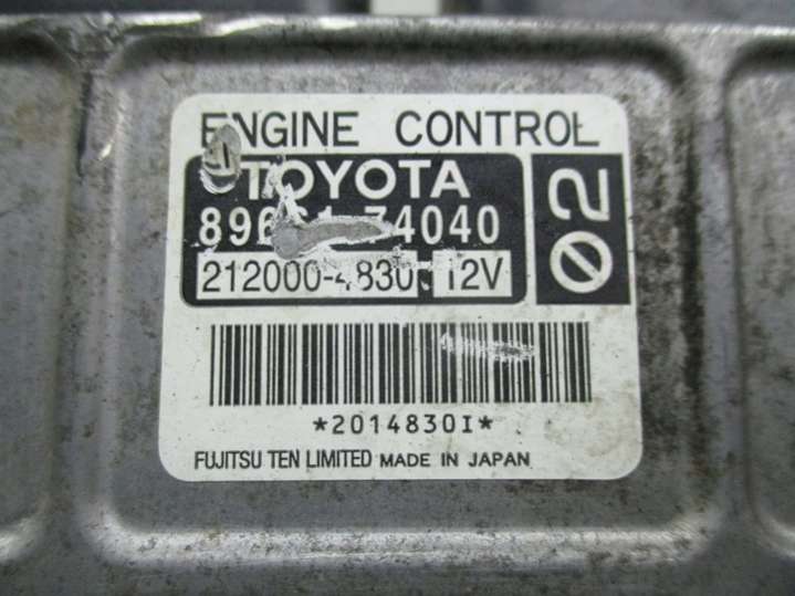 212000-483089661-74040 Блок управления двигателем Toyota iQ 1 поколение (2008-2024) 2008г. | Фото № 4 212000-483089661-74040 Блок управления двигателем Toyota iQ 1 поколение (2008-2024) 2008г. - Фото 4