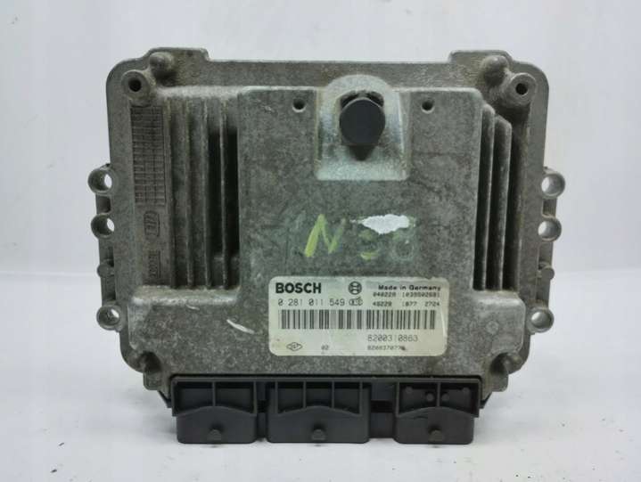 8200310863 Блок управления двигателем Renault Megane 2 поколение (2002-2006) 2002г. | Фото № 3 8200310863 Блок управления двигателем Renault Megane 2 поколение (2002-2006) 2002г. - Фото 3