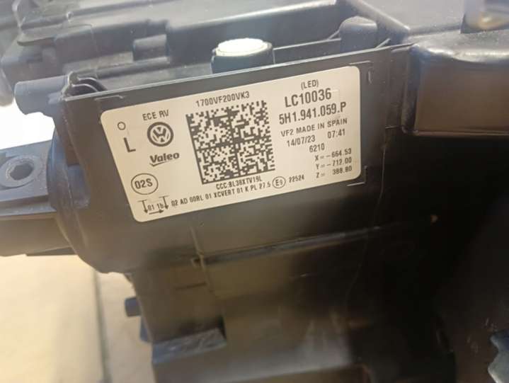 5H1941059P Фара левая Volkswagen Golf 8 поколение (2019-2024) 2019г. | Фото № 11 5H1941059P Фара левая Volkswagen Golf 8 поколение (2019-2024) 2019г. - Фото 11