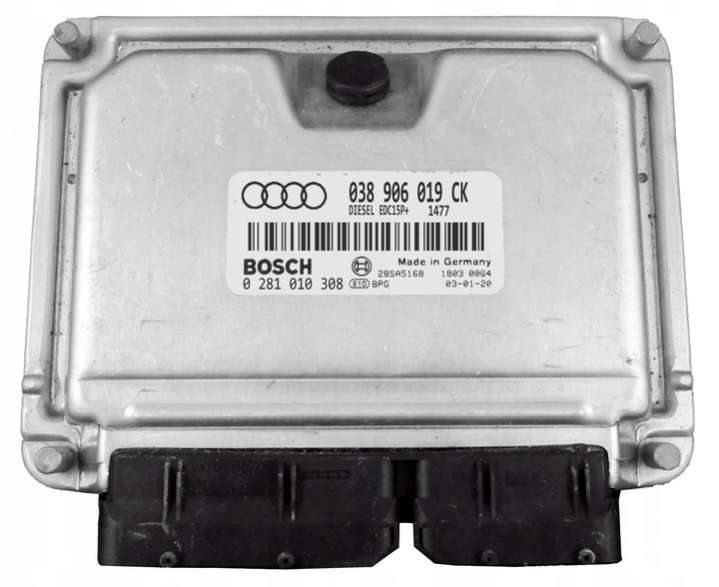 038906019CK Блок управления двигателем  Audi A3 8L (1996-2000) 1996г. | Фото № 1  038906019CK Блок управления двигателем  Audi A3 8L (1996-2000) 1996г. - Фото 1