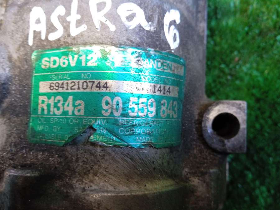 90559843 Компрессор кондиционера  Opel Astra 2004г. | Фото № 9  90559843 Компрессор кондиционера  Opel Astra 2004г. - Фото 9