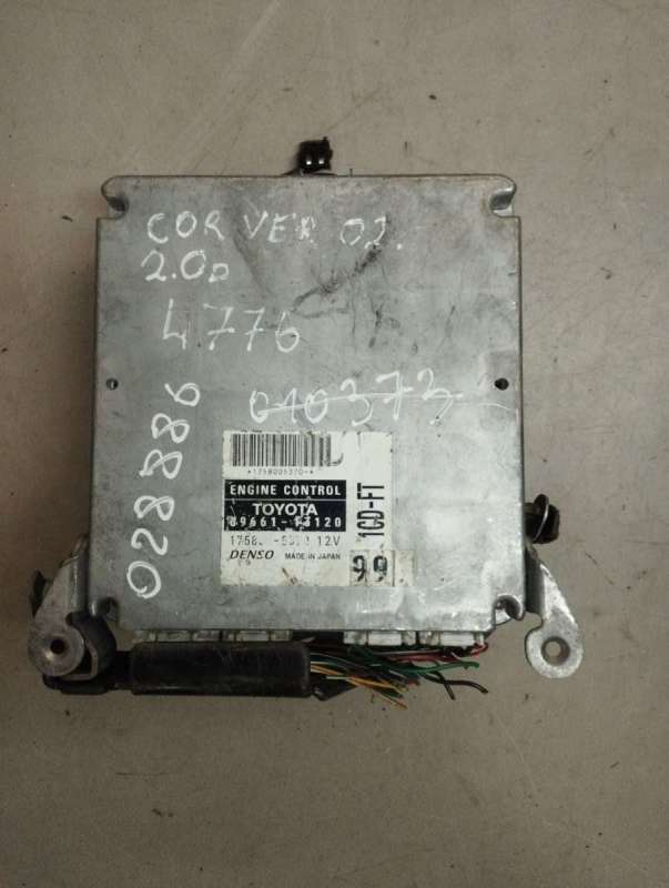 8966113120 175805370 Блок управления двигателем  Toyota Corolla VERSO 1 2003г. | Фото № 1  8966113120 175805370 Блок управления двигателем  Toyota Corolla VERSO 1 2003г. - Фото 1
