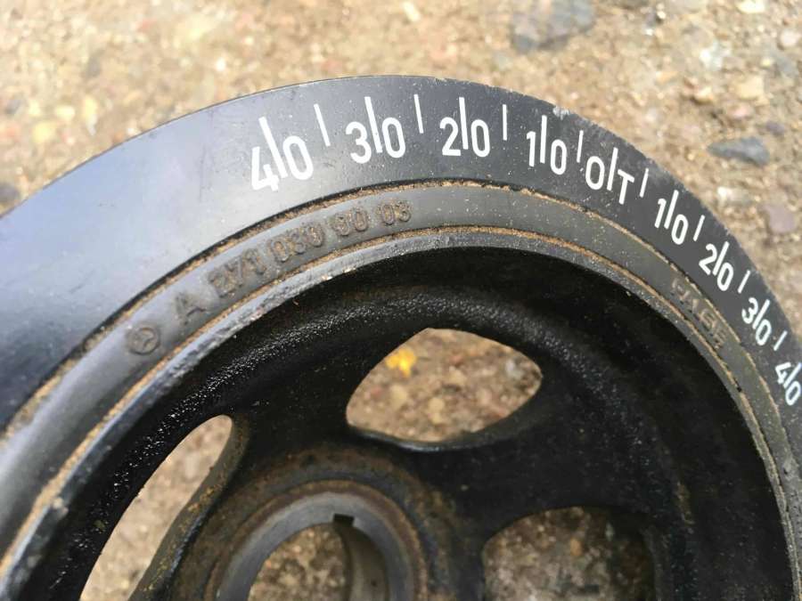 A2710300003-2710300003 Шкив коленвала  Mercedes-Benz C W203/S203/CL203 2004г. | Фото № 2  A2710300003-2710300003 Шкив коленвала  Mercedes-Benz C W203/S203/CL203 2004г. - Фото 2