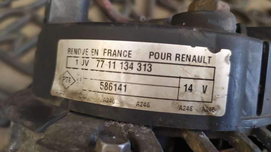 7711134313586141SG12B038 Генератор  Renault Megane 2 2004г. | Фото № 5  7711134313586141SG12B038 Генератор  Renault Megane 2 2004г. - Фото 5