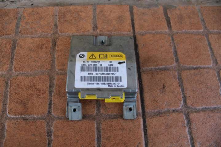 6940297 Блок AirBag  BMW 5 E60/E61 (2002-2007) 2002г. | Фото № 1  6940297 Блок AirBag  BMW 5 E60/E61 (2002-2007) 2002г. - Фото 1