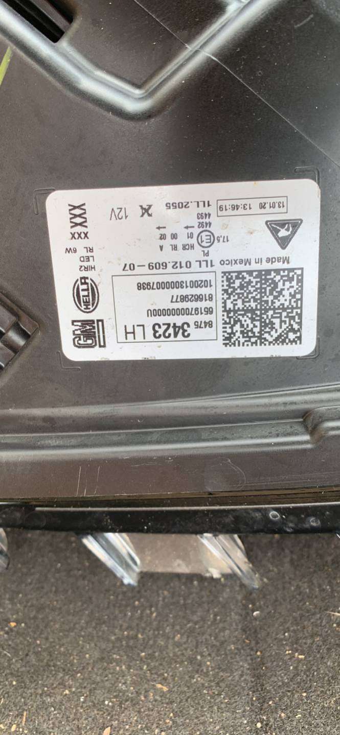 8475 3423 Фара левая  Chevrolet Equinox 3 внедорожник 5 дв. 2020г. | Фото № 4  8475 3423 Фара левая  Chevrolet Equinox 3 внедорожник 5 дв. 2020г. - Фото 4