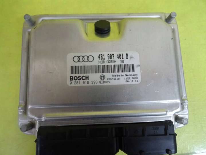 4B1907401B0281010393NR1246 Блок управления двигателем  Audi A6 C5/4B (1997-2004) 1997г. | Фото № 1  4B1907401B0281010393NR1246 Блок управления двигателем  Audi A6 C5/4B (1997-2004) 1997г. - Фото 1