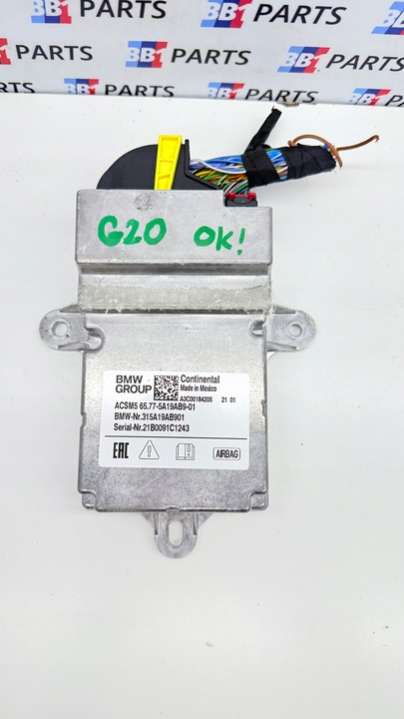 5A19AB95A656B35A1FC4898738949476858 Блок AirBag BMW 4 G26 G26 (2020-2024) 2020г. | Фото № 2 5A19AB95A656B35A1FC4898738949476858 Блок AirBag BMW 4 G26 G26 (2020-2024) 2020г. - Фото 2