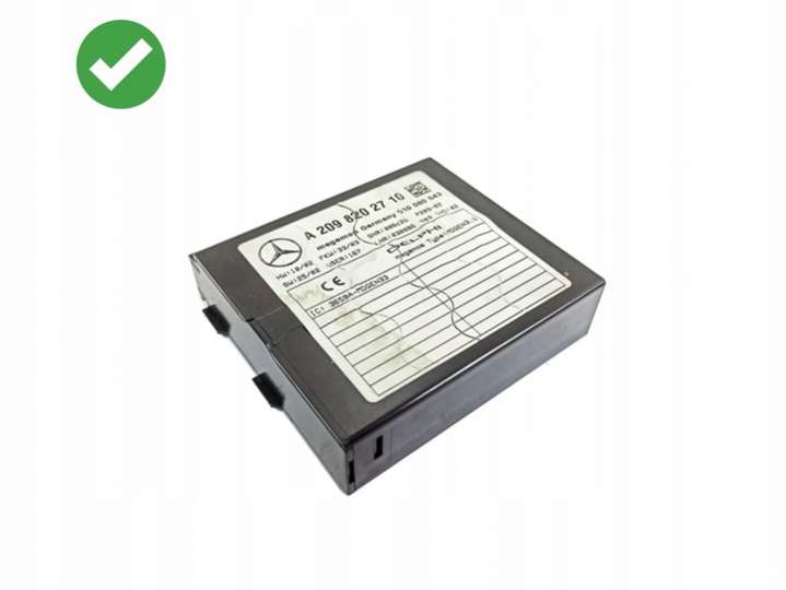 A2098202710 Блок комфорта Mercedes CLK W209/A209 (2002-2005) 2002г. | Фото № 1 A2098202710 Блок комфорта Mercedes CLK W209/A209 (2002-2005) 2002г. - Фото 1