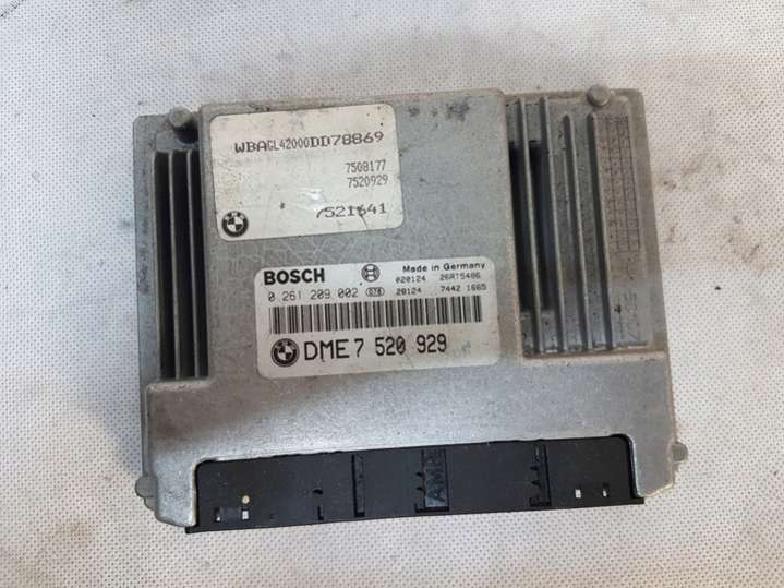 7520929 Блок управления двигателем  BMW 7 E65/E66 (2001-2005) 2001г. | Фото № 1  7520929 Блок управления двигателем  BMW 7 E65/E66 (2001-2005) 2001г. - Фото 1