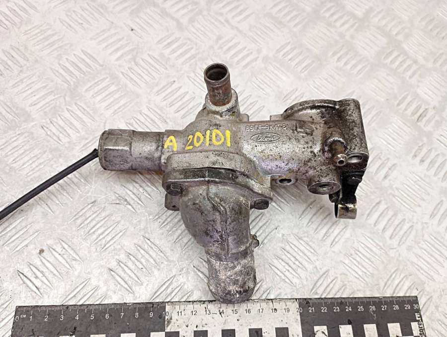 89FF9K478CC96FF8594AB Корпус термостата  Ford Escort 5 1994г. | Фото № 2  89FF9K478CC96FF8594AB Корпус термостата  Ford Escort 5 1994г. - Фото 2