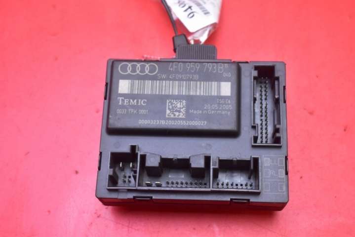 4F0959793B Блок управления двигателем Audi A6 C6/4F (2004-2008) 2004г. | Фото № 1 4F0959793B Блок управления двигателем Audi A6 C6/4F (2004-2008) 2004г. - Фото 1